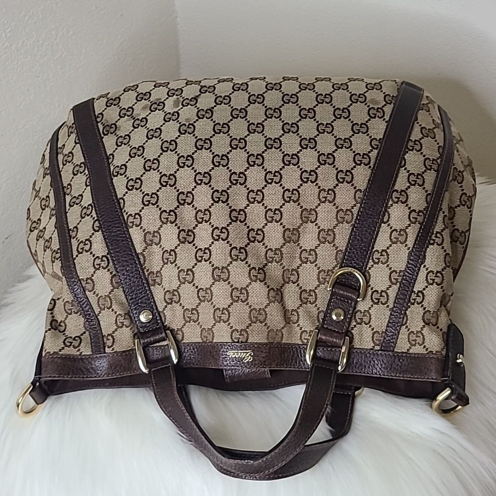 💯Authentic Gucci Tote Handbag 🍀 - Picture 7 of 17